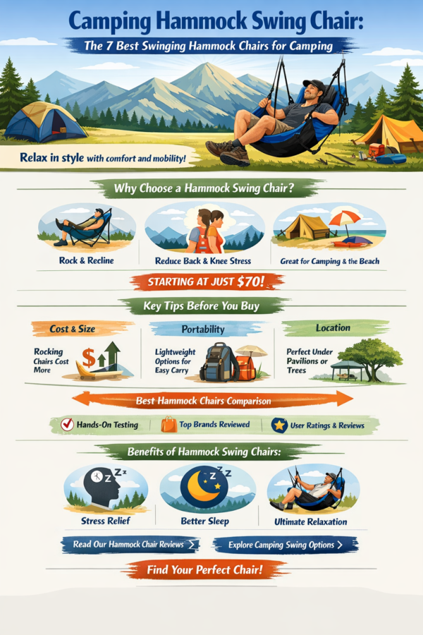 camping hammock swing chair