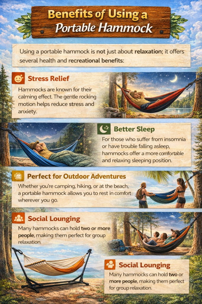 5. Benefits of Using a Portable Hammock