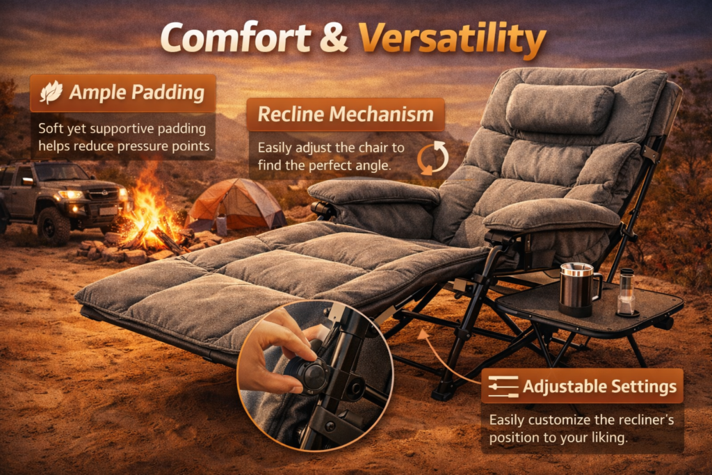 1. Comfort Review: What Makes the Dune 4WD Deluxe Lounge Recliner Stand Out?