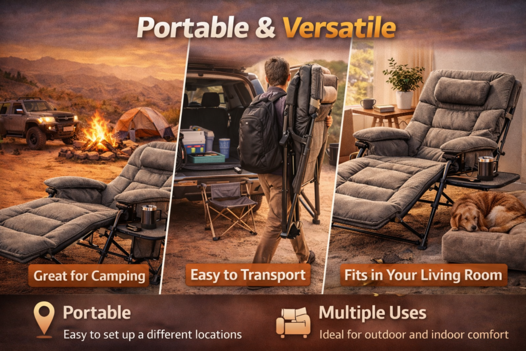 3. Versatility: More Than Just a Deluxe Recliner Lounge