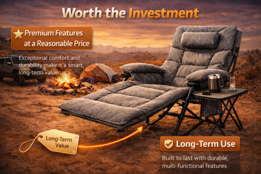 5. Value for Money According to Dune 4WD Deluxe Lounge Recliner Reviews