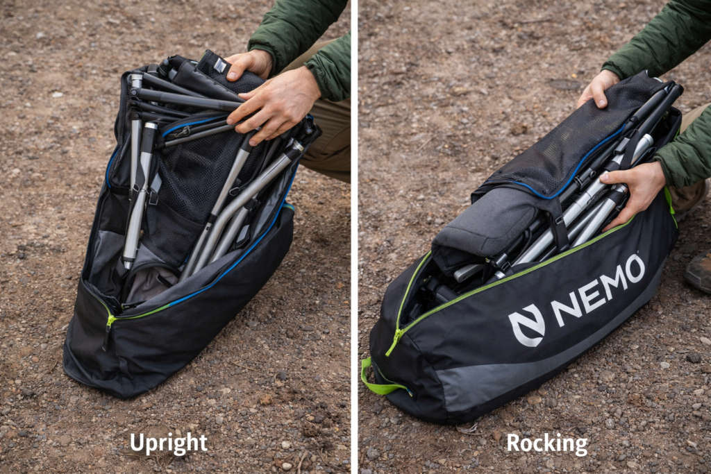 Portability and Packability Nemo Stargaze Recliner Luxury Chair