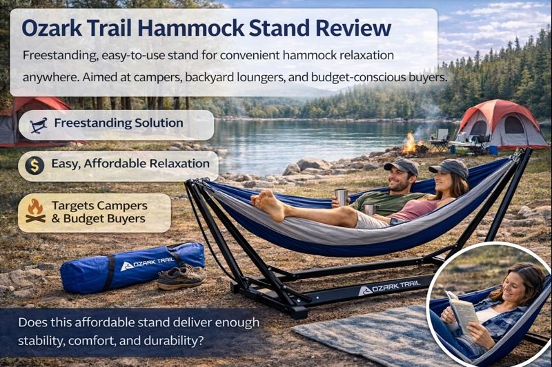 1. Introduction of Ozark Trail Hammock Stand
