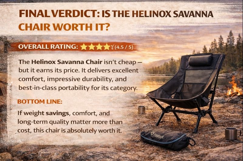 Helinox Savanna Chair Review