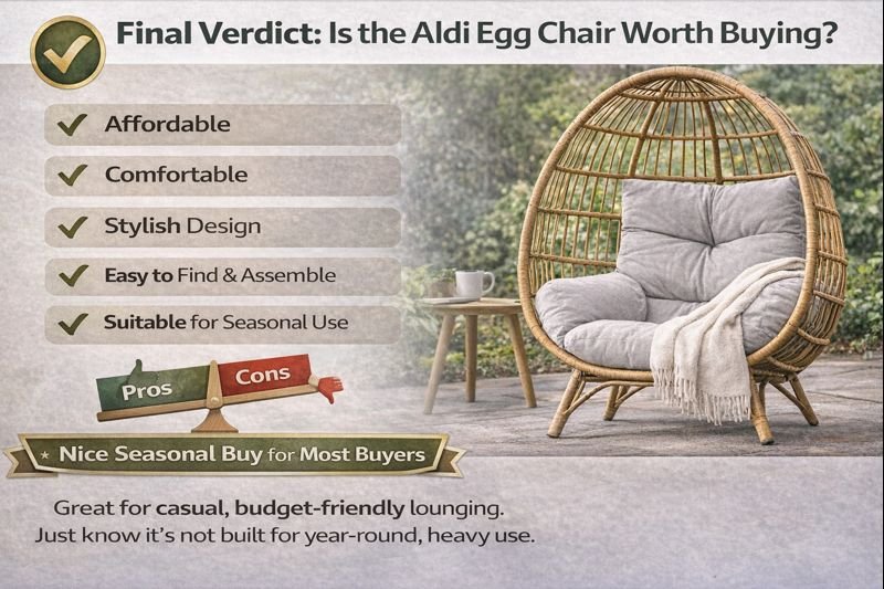Aldi Egg Chair Review