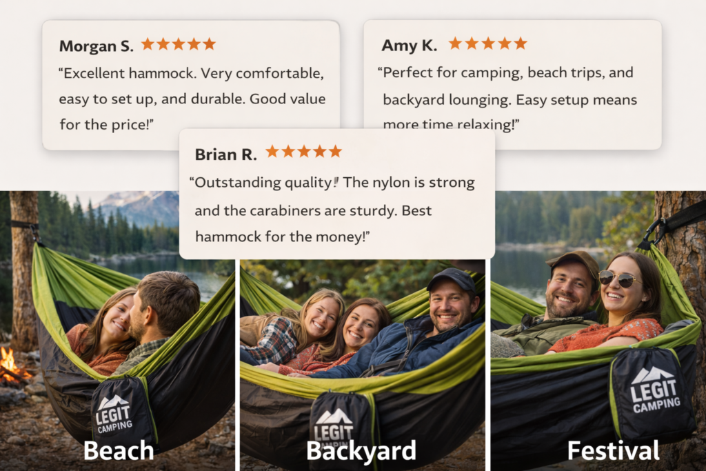 Legit Camping Double Hammock Review: