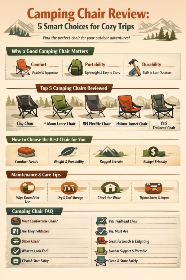 Folding Camping Chair Product Info and Reviews