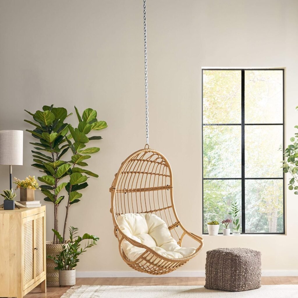 Serena and Lily Hanging Rattan Chair Review