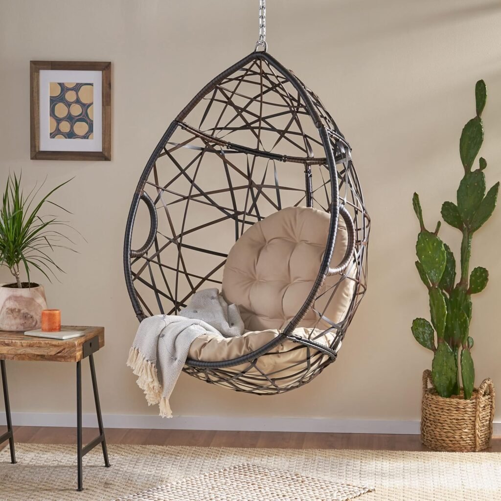 Serena and Lily Hanging Rattan Chair Review