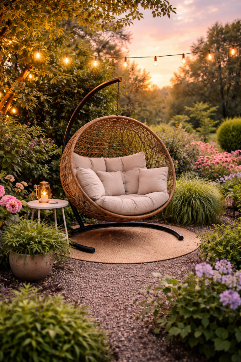 Leisuremod Hanging 2 Person Egg Swing Chair Reviews