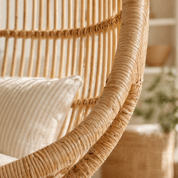 Serena and Lily Hanging Rattan Chair Review