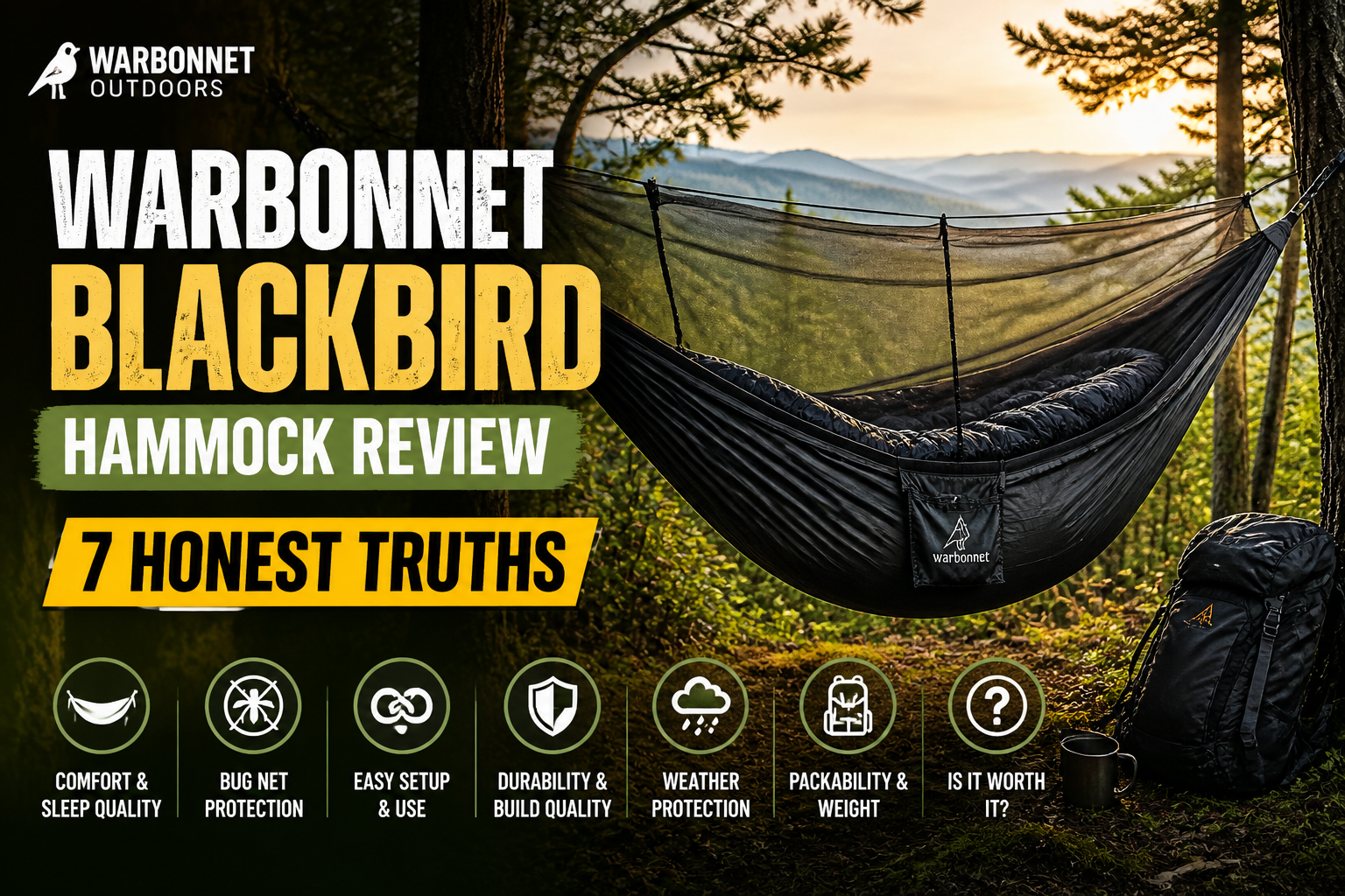 Warbonnet Blackbird Hammock Review