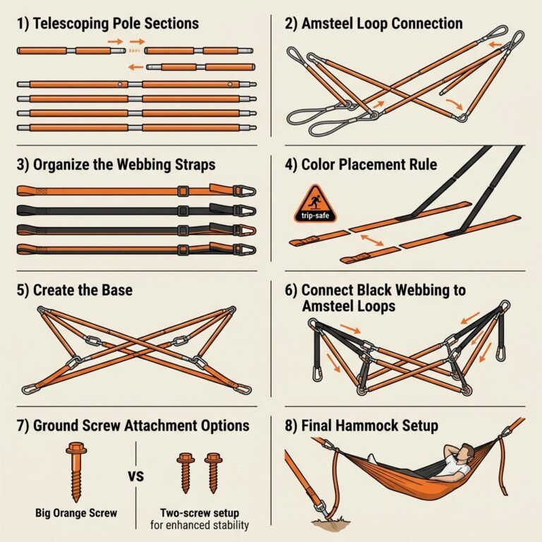 Tensa4 Hammock Stand