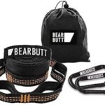 Bear Butt Kodiak Hammock Straps for Trees - 20 Feet Long, 40 Combined Loops - Holds 1000 Pounds - Camping Accessories With Carabiner