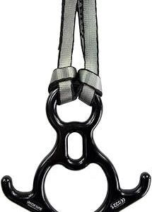 Aerial Silks Starter Kit - Durable 9 Yards of Aerial Yoga Hammock with Hardware & Guide - Aerial Swing for Acrobatic Flying Yoga & All Levels (Aerial Rigging Point Up to 13ft)