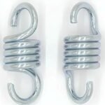 Alemon 800lbs Capacity Hammock Chair Spring, 4 Inch Porch Swing Springs Suspension Hangers Hooks Replacement for Outside Garden Patio Porch Swing Chairs Seat, Heavy Duty, 2 Pieces