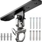 Yes4All Punching Bag Hanger, Stainless Steel Swivel Chain with 4 Snap Hooks for Heavy Bag, Gym Swing, Trapeze, and Hammock