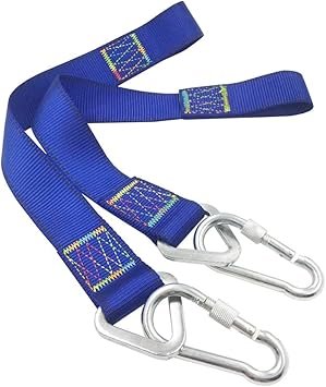 Aoneky 1.6 Ft 2-Pack Hammock Tree Straps, Heavy Duty Hanging Kit, Swing, Hammock Suspension Straps