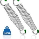 2 Pack Premium Porch Swing Springs,1300 LB Heavy Duty Springs, Rust Resistant Swing Springs, Spring for Swing Hammock Hanging Chair Spring for Hammock Spring,Porch Swings