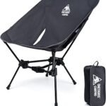 ONETIGRIS Tigerblade Camping Chair, Lightweight Folding Backpacking Hiking Chair, Compact Portable 330 lbs Capacity