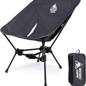 ONETIGRIS Tigerblade Camping Chair, Lightweight Folding Backpacking Hiking Chair, Compact Portable 330 lbs Capacity