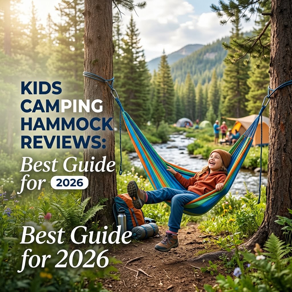 Kids camping hammock