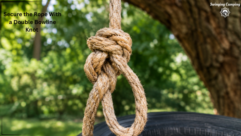 how to tie a tire swing?