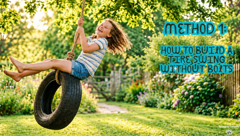 how to tie a tire swing?
