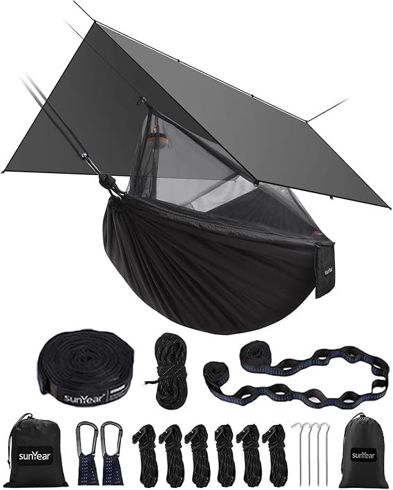 how to set up a hammock for camping?