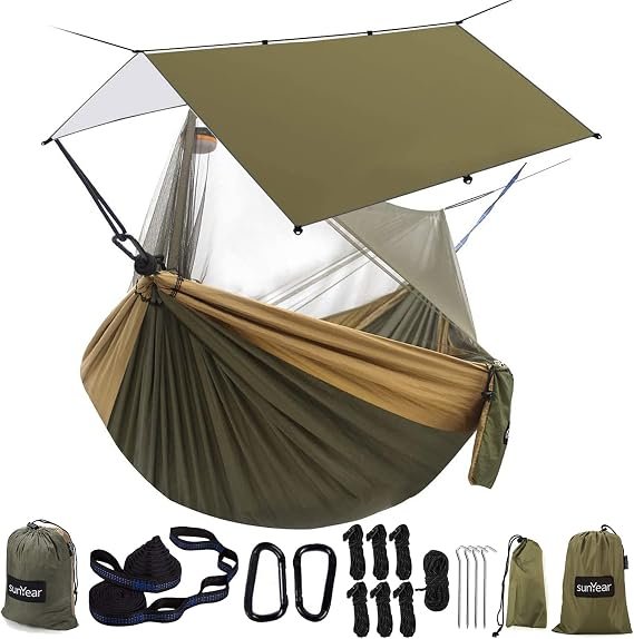 how to set up a hammock for camping?