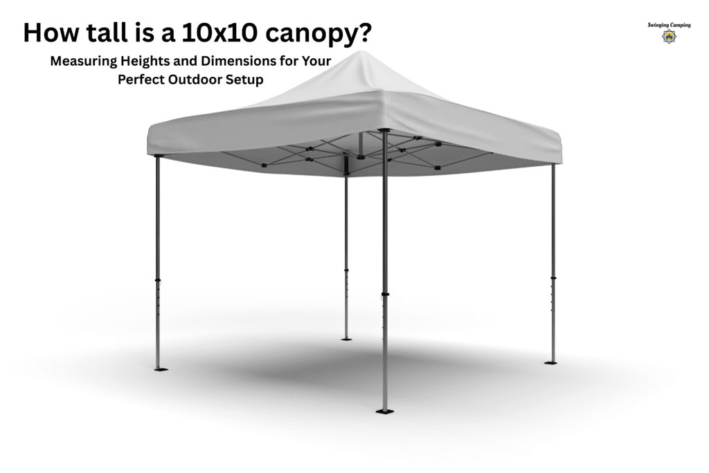 How tall is 10x10 canopy?
