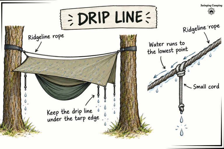 how to sleep in a hammock?”