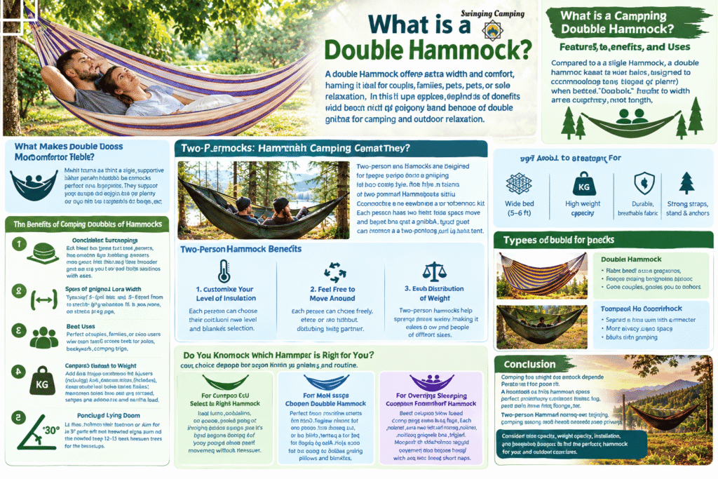 What is a double hammock?