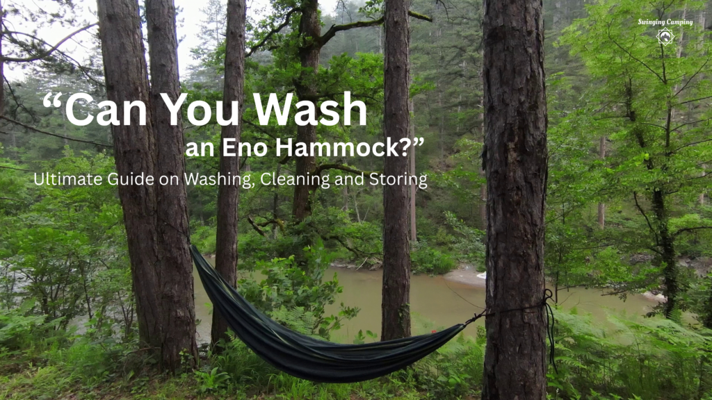 how to wash eno hammock?