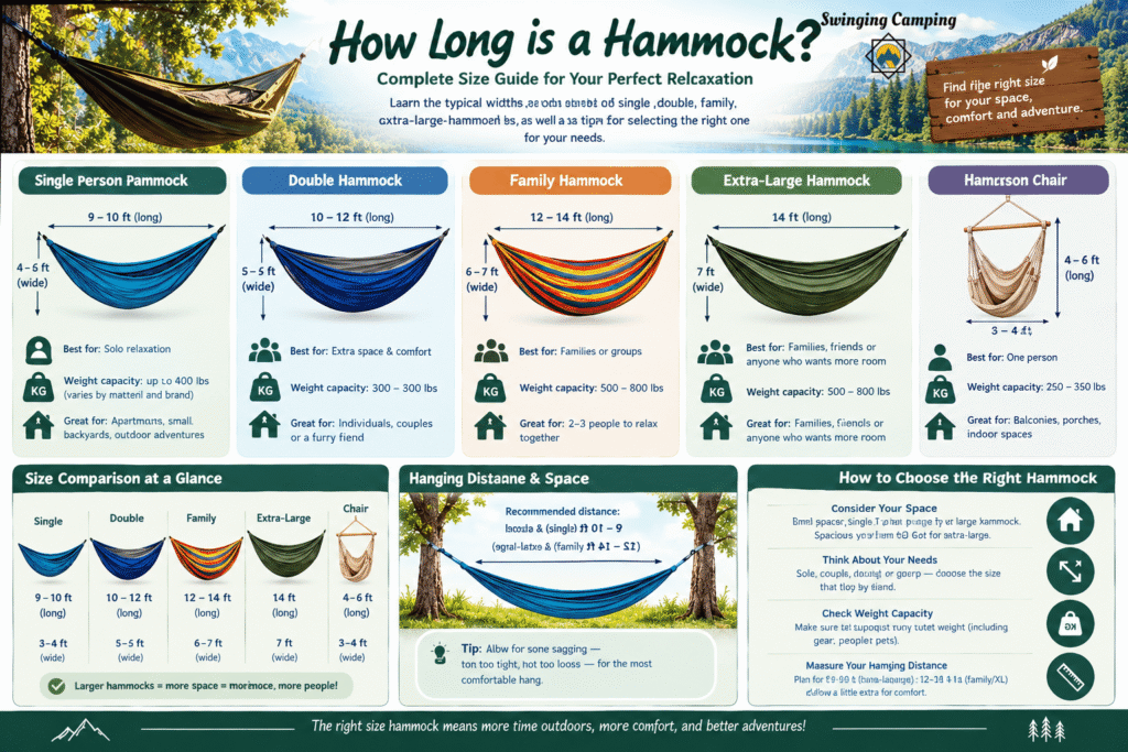 How long is a hammock?