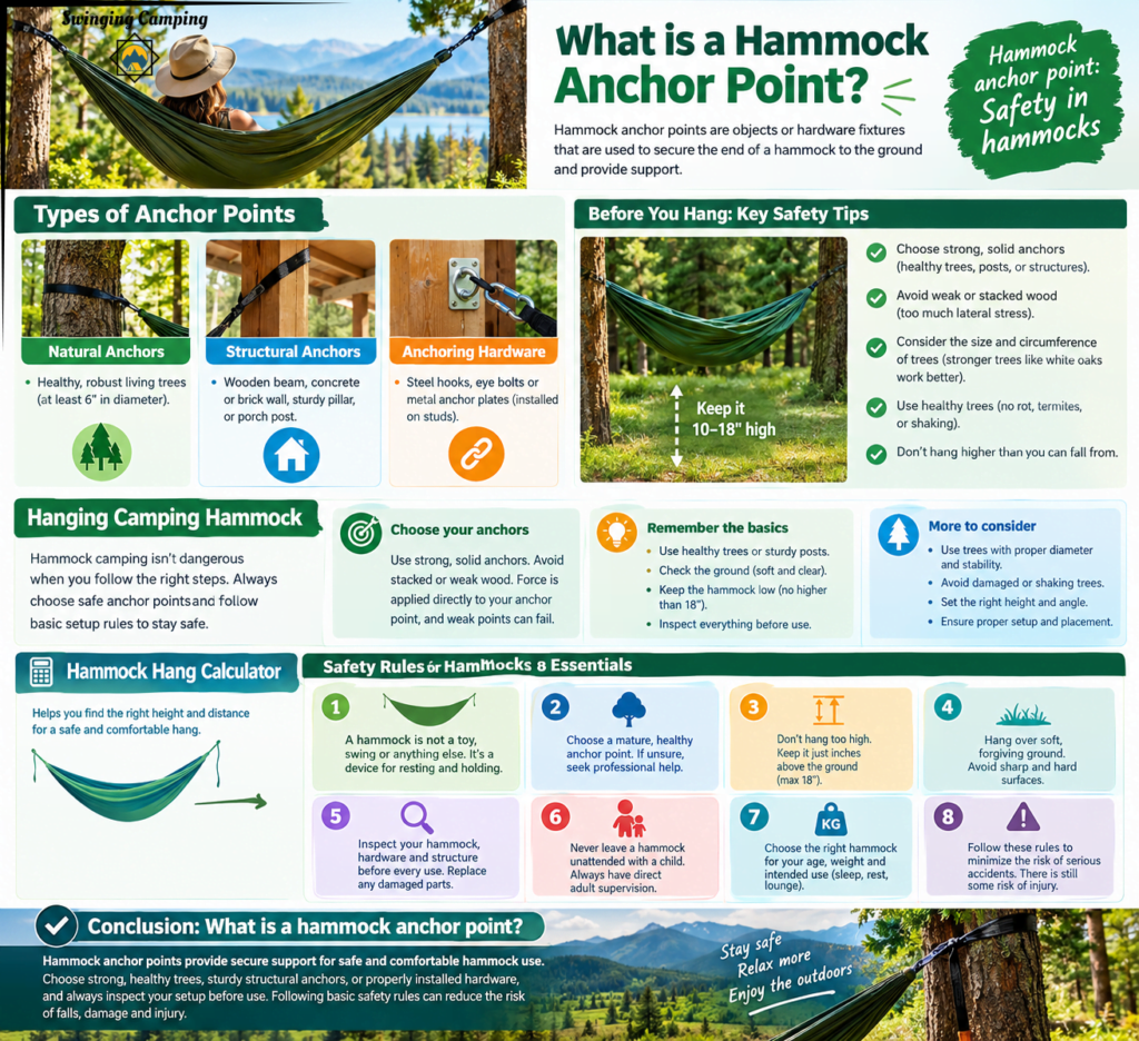What is a hammock anchor point?