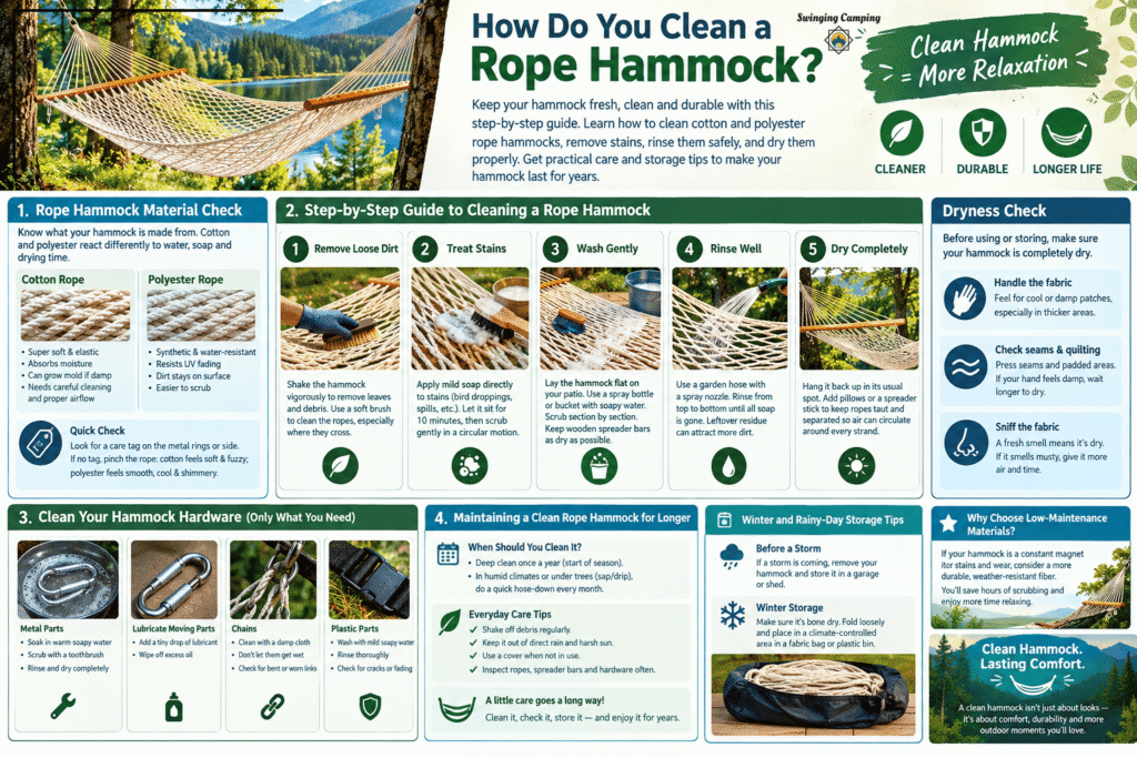 How Do You Clean a Rope Hammock?